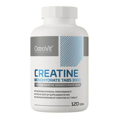 Creatine Monohydrate – 120 tabletten, 3000 mg per portie | OstroVit