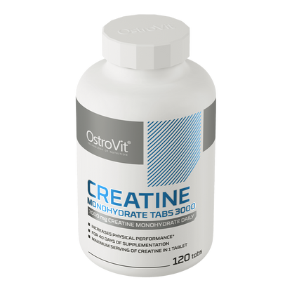Creatine Monohydrate – 120 tabletten, 3000 mg per portie | OstroVit