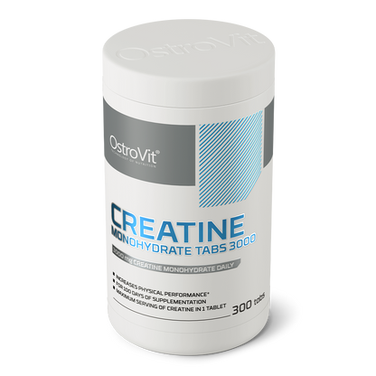 Kreatinmonohydrat – 300 Tabletten, 3000 mg pro Portion | OstroVit