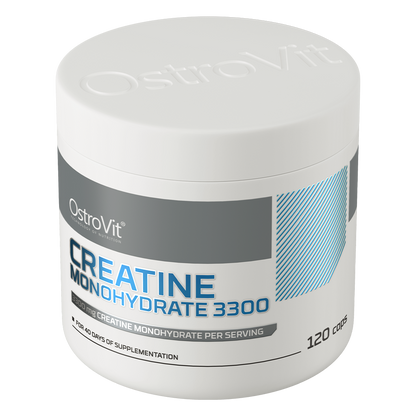 Creatine Monohydrate 3300 mg – 120 capsules, 40 porties | OstroVit