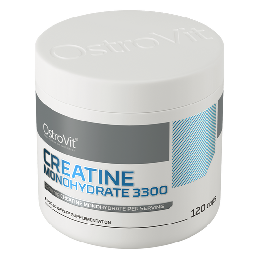 Creatine Monohydrate 3300 mg – 120 capsules, 40 porties | OstroVit