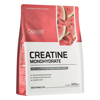 Creatine Monohydrate 500 g – Watermeloen, 166 porties | OstroVit