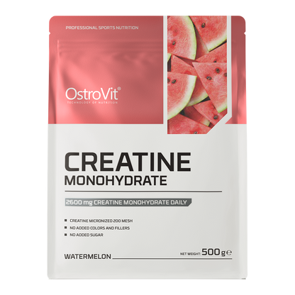 Creatine Monohydrate 500 g – Watermeloen, 166 porties | OstroVit
