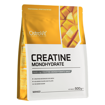 Creatine Monohydraat | Poeder | 500 g | Mango 🥭 | OstroVit
