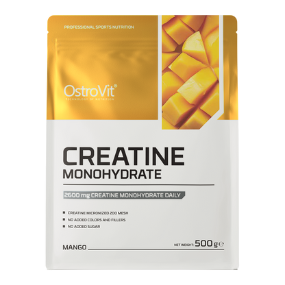Creatine Monohydraat | Poeder | 500 g | Mango 🥭 | OstroVit