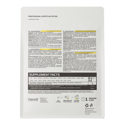 Creatine Monohydraat | Poeder | 500 g | Citroen 🍋 | OstroVit