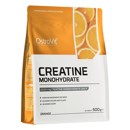 Creatine Monohydrate 500 g – Sinaasappel, 166 porties | OstroVit