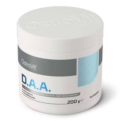 D.A.A. Framboos – 200 g poeder, 2,7 g per scoop | OstroVit