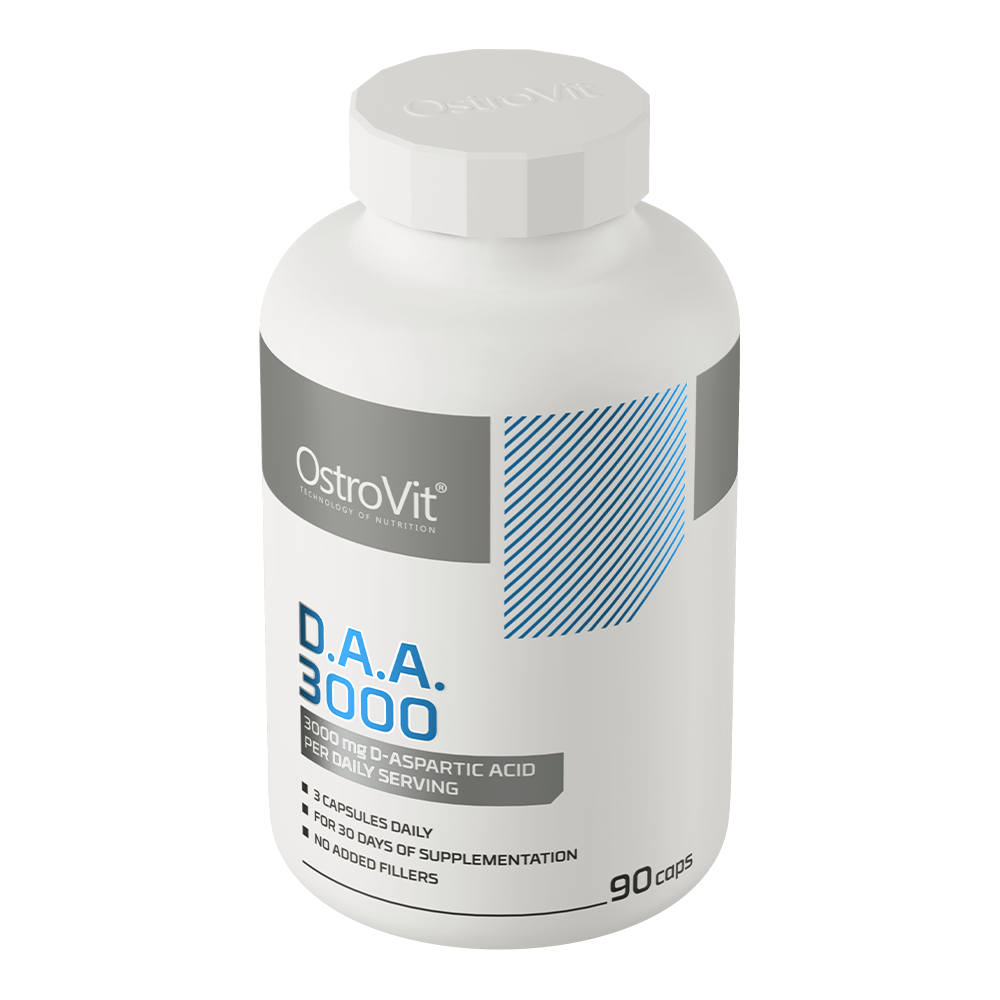 D.A.A 3000 mg – 90 capsules, 3000 mg per portie | OstroVit