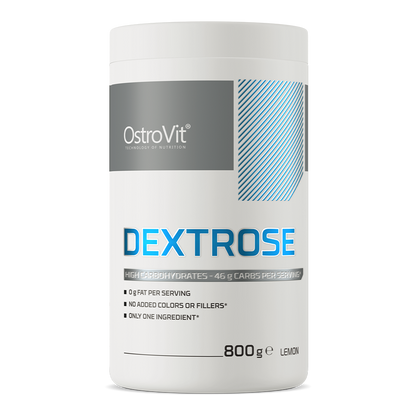 Dextrose – 800 g, Citroen, 43 g carbs per portie | OstroVit
