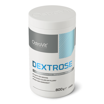 Dextrose – 800 g, Citroen, 43 g carbs per portie | OstroVit