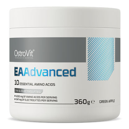 EAAdvanced – 360 g, EAA + BCAA + elektrolyten (Green Apple) | OstroVit