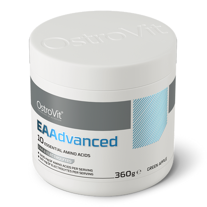 EAAdvanced – 360 g, EAA + BCAA + elektrolyten (Green Apple) | OstroVit