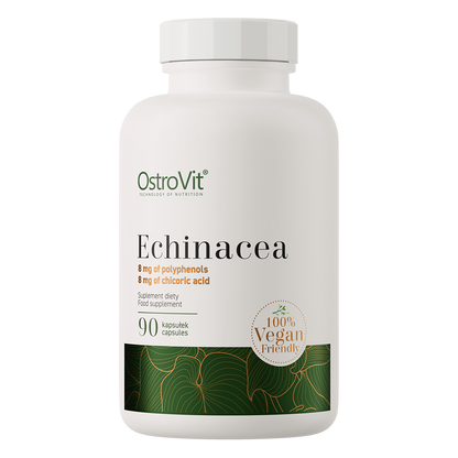 Echinacea VEGE – 90 vegan capsules, Gestandaardiseerde extracten | OstroVit