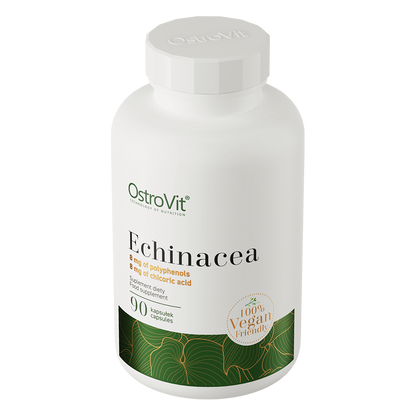 Echinacea VEGE – 90 vegan capsules, Gestandaardiseerde extracten | OstroVit