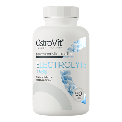 Elektrolytter – 90 tabletter, kalium, calcium, magnesium + Na/Cl | OstroVit