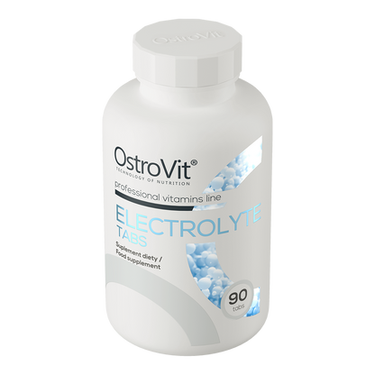 Elektrolytter – 90 tabletter, kalium, calcium, magnesium + Na/Cl | OstroVit