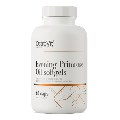 Evening Primrose Oil – 60 softgels, 1000 mg + vitamine E | OstroVit