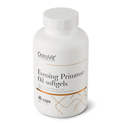 Evening Primrose Oil – 60 softgels, 1000 mg + vitamine E | OstroVit