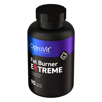 Fat Burner eXtreme – 90 capsules, 200 mg cafeïne + chroom | OstroVit