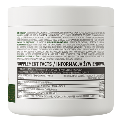 Fibwell® VEGE – 150 vegan capsules, 5‑in‑1 vezelmix | OstroVit