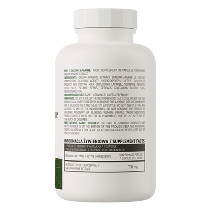 Galium Aparine VEGE – 90 vegan capsules, 700 mg extract | OstroVit