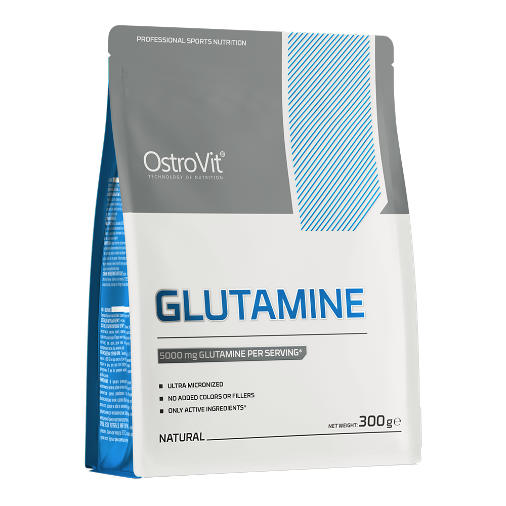 Glutamine – 300 g poeder, 5 g per portie | OstroVit