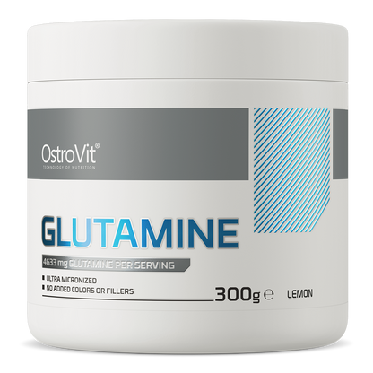 Glutamin – 300 g, Zitrone, 4.633 mg pro Portion | OstroVit