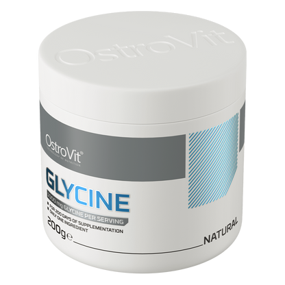 Glycine – 200 g poeder, 100% L‑glycine | OstroVit