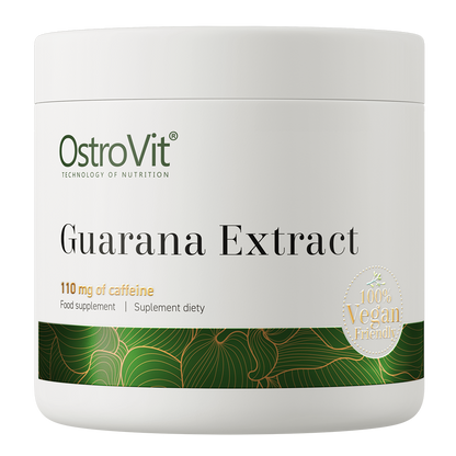 Guaranaekstrakt | Koffein 22% | Naturligt | Pulver | 100 g | OstroVit