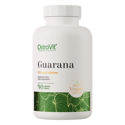 Guarana VEGE – 90 tabletten, 500 mg extract (110 mg cafeïne) | OstroVit
