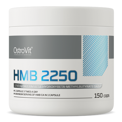 HMB 2250 mg – 150 Kapseln, 750 mg HMB-Ca pro Kapsel | OstroVit