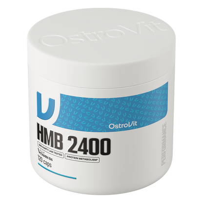 HMB 2400 mg + Vitamine B6, 120 Capsules - 60 Porties