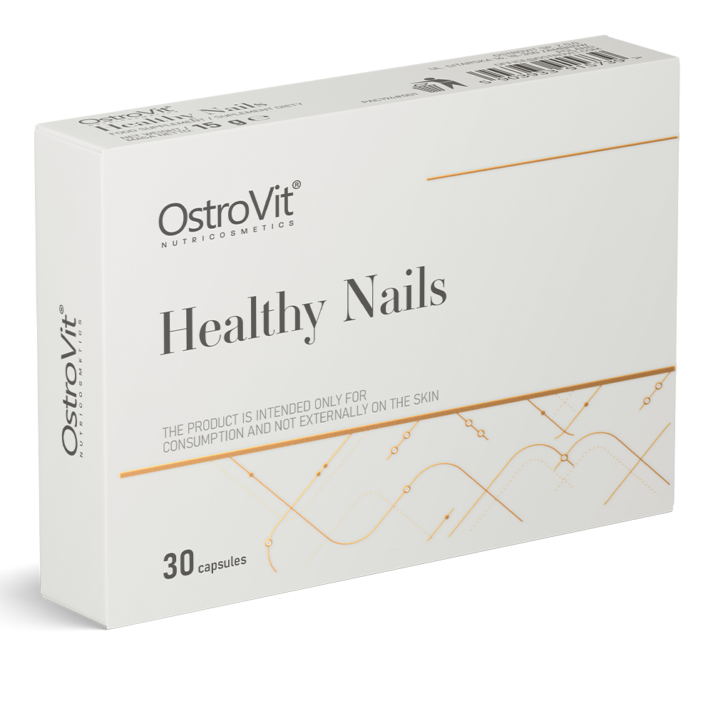 Healthy Nails – 30 vegan capsules, Zink, selenium & biotine | OstroVit
