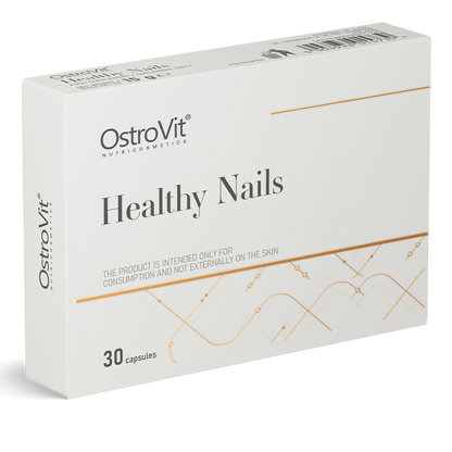 Healthy Nails – 30 vegan capsules, Zink, selenium & biotine | OstroVit