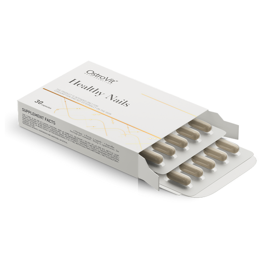 Healthy Nails – 30 vegan capsules, Zink, selenium & biotine | OstroVit