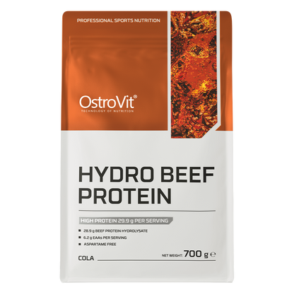 Hydro Beef Protein Cola 700 g, 29,9 g Eiwit per Portie | OstroVit