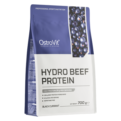 Hydro Beef Protein Zwarte Bes 700 g, Rundereiwit-hydrolysaat