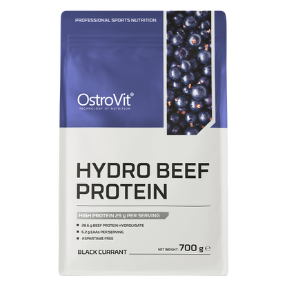 Hydro Beef Protein Zwarte Bes 700 g, Rundereiwit-hydrolysaat