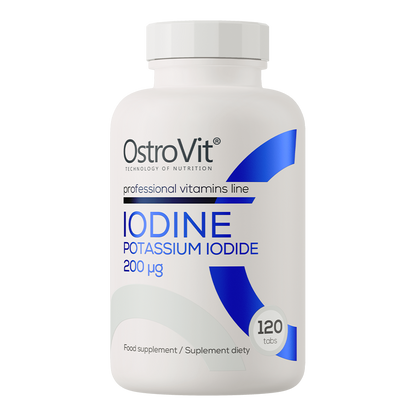 Jodium 200 µg – 120 vegan tabletten (kaliumjodide) | OstroVit