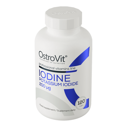 Jodium 200 µg – 120 vegan tabletten (kaliumjodide) | OstroVit
