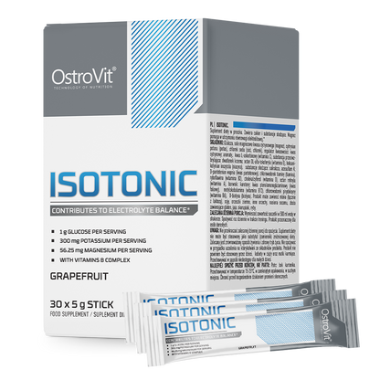 Isotonic Grapefruit – 30 sachets, elektrolyten + vitamines | OstroVit