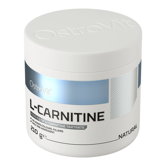 L‑Carnitine – 210 g poeder, 2 000 mg tartraat per portie | OstroVit