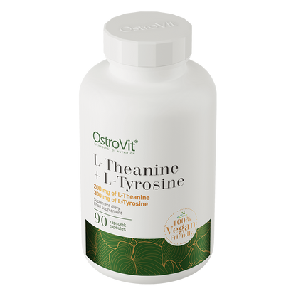 L‑Theanine + L‑Tyrosine VEGE – 90 capsules | OstroVit