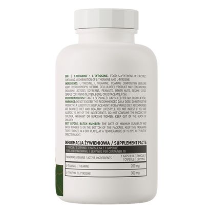 L‑Theanine + L‑Tyrosine VEGE – 90 capsules | OstroVit