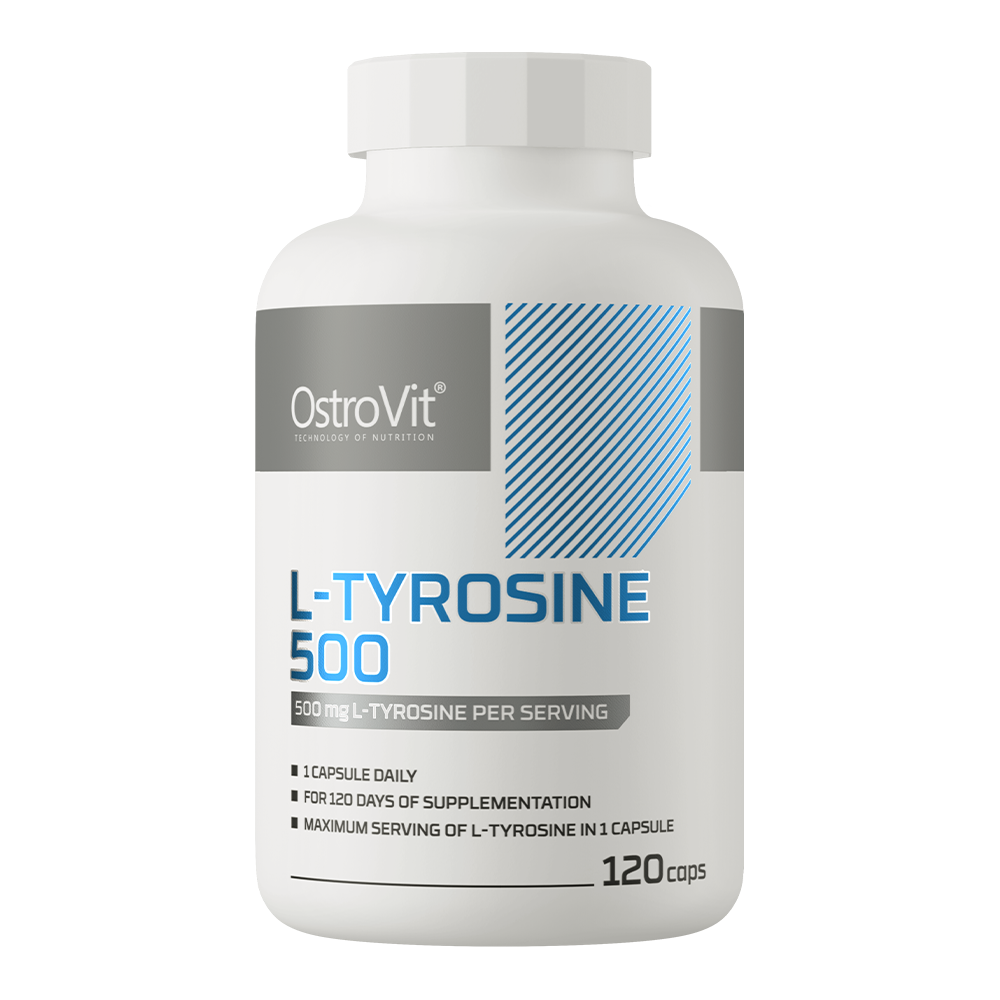 L‑Tyrosine 500 mg – 120 vegan capsules | OstroVit