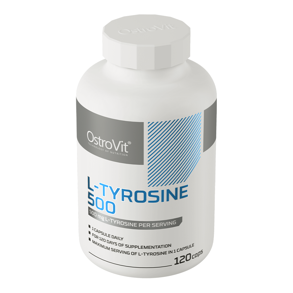 L‑Tyrosine 500 mg – 120 vegan capsules | OstroVit