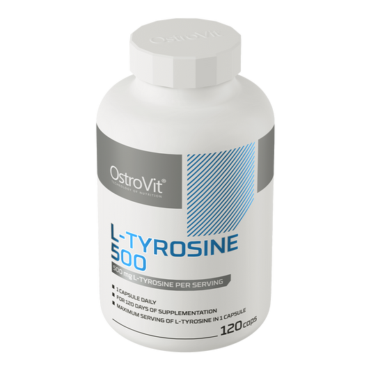 L‑Tyrosine 500 mg – 120 vegan capsules | OstroVit