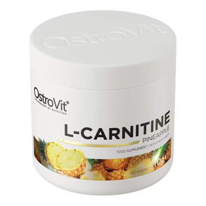 L‑Carnitine – 210 g poeder, Ananas, 3 000 mg per portie | OstroVit
