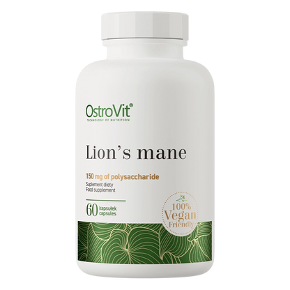 Lion’s Mane VEGE – 60 vegan capsules, 500 mg extract | OstroVit